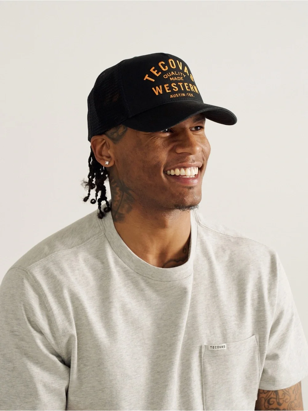 TECOVAS Quality Made Trucker Hat!